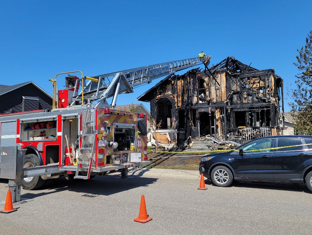 Westridge home destroyed in overnight house fire